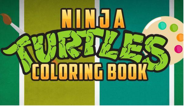 Ninja Rùa: Sách Tô Màu